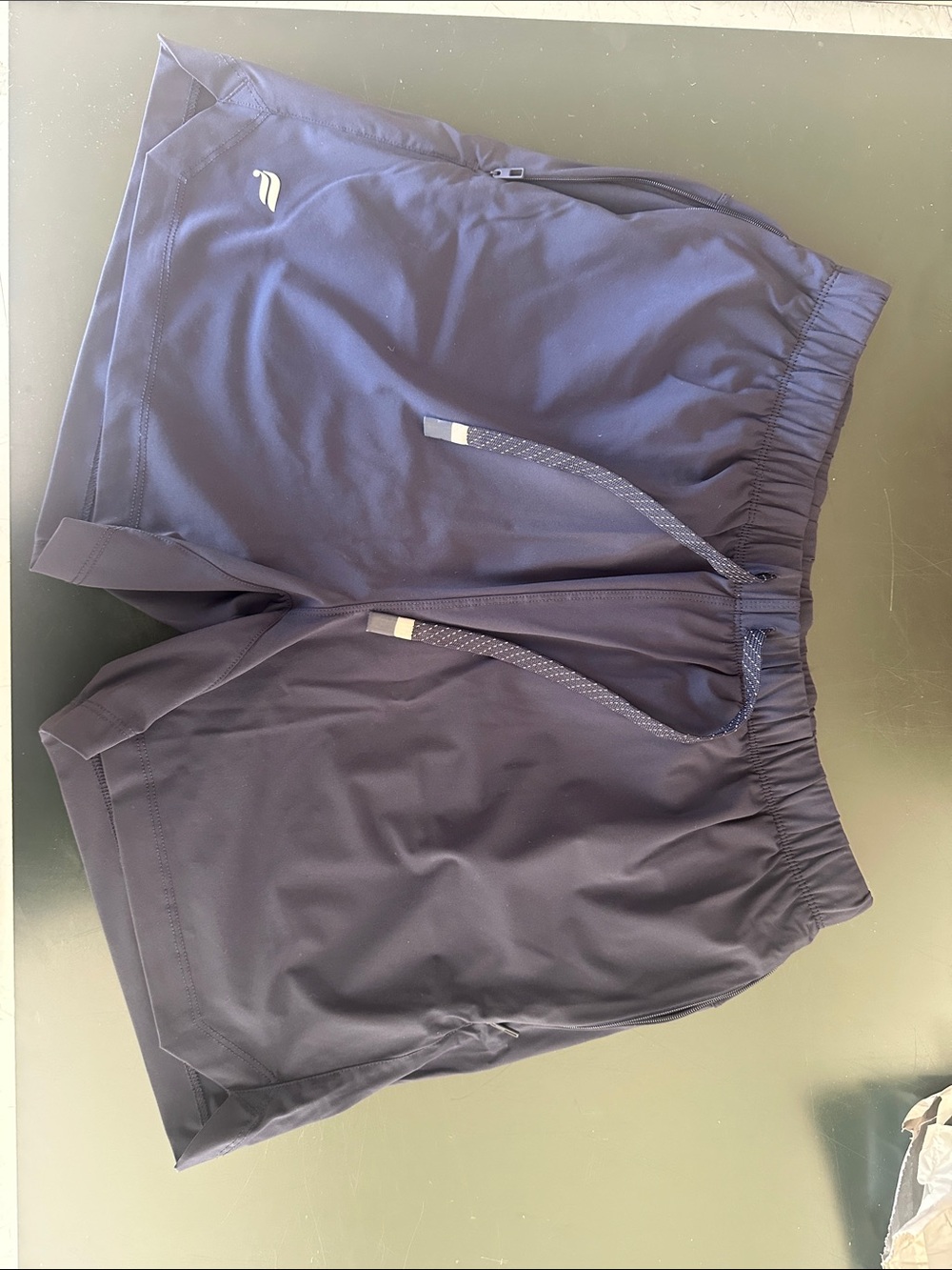 Fabletics Men's Navy Performance Athletic Shorts